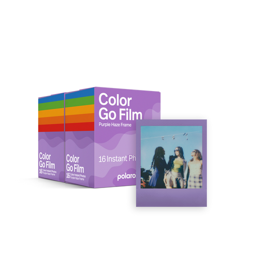 Polaroid Go Color Film Double Pack - Purple Haze Frame x2